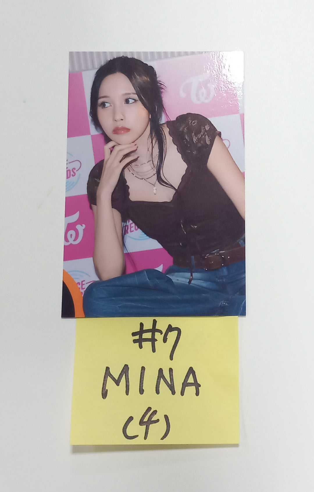 TWICE "Twice Records" 8th Anniversary - Pop-Up Store  Official Trading Photocard (2) [23.10.18] - HALLYUSUPERSTORE
