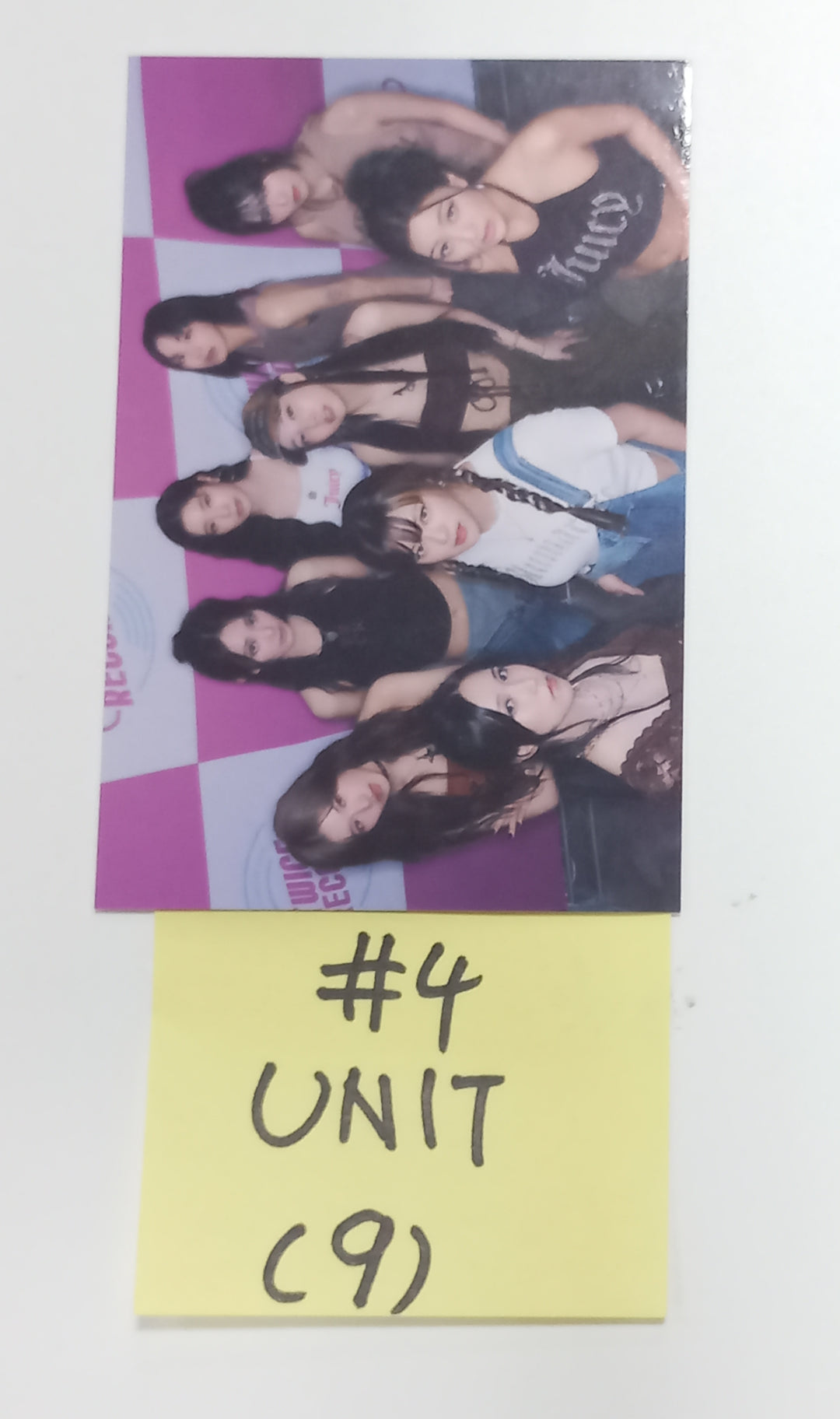 TWICE "Twice Records" 8th Anniversary - Pop-Up Store  Official Trading Photocard (2) [23.10.18] - HALLYUSUPERSTORE