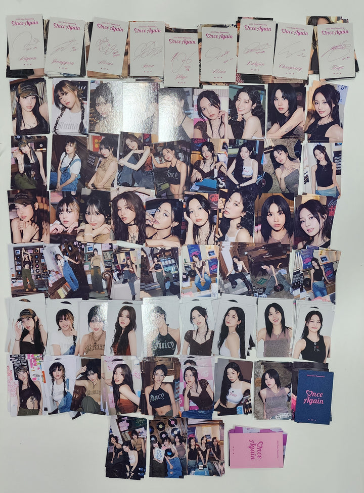TWICE "Twice Records" 8th Anniversary - Pop-Up Store  Official Trading Photocard (2) [23.10.18] - HALLYUSUPERSTORE