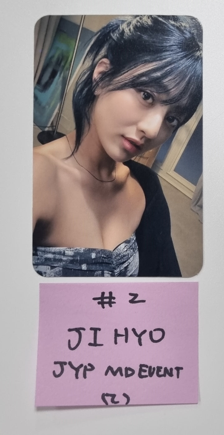 JIHYO 1st Album "Zone" -  JYP Shop MD Event Photocard [23.10.19] - HALLYUSUPERSTORE