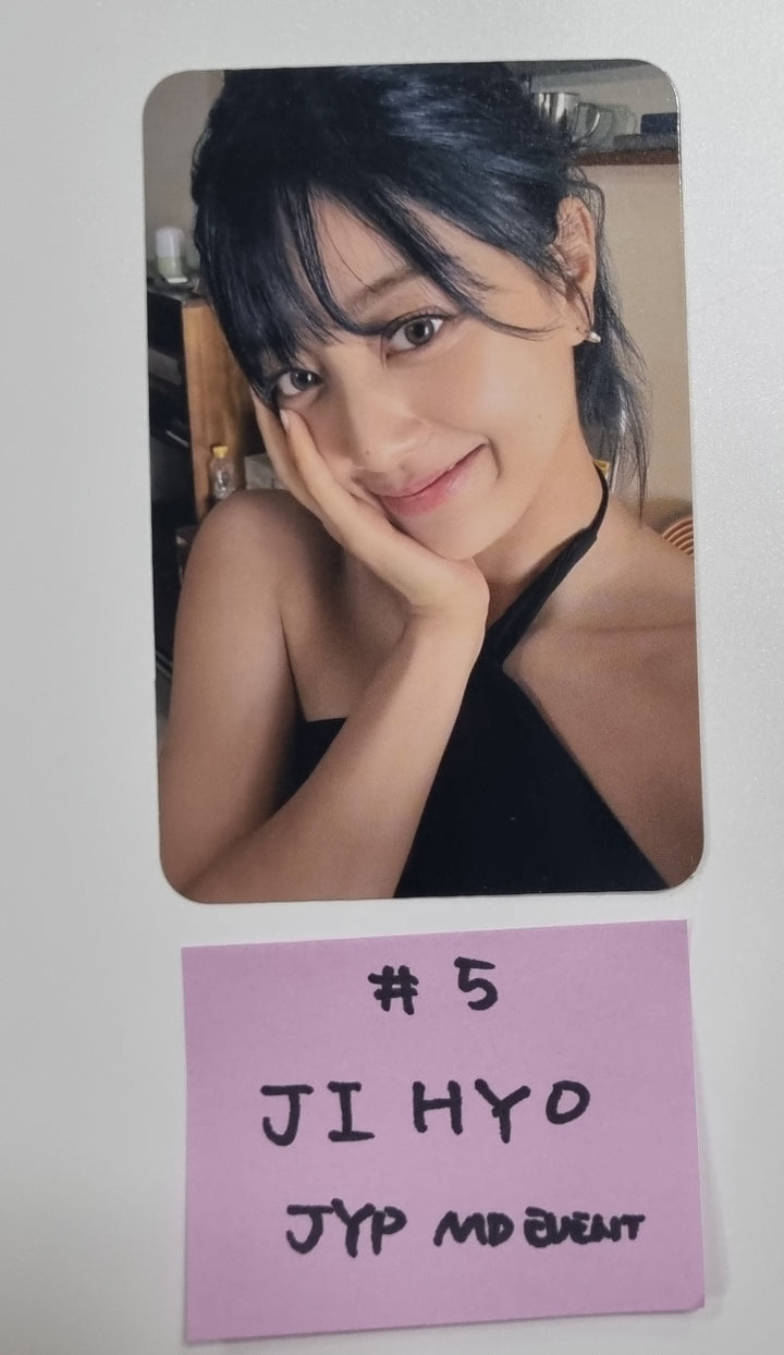 JIHYO 1st Album "Zone" -  JYP Shop MD Event Photocard [23.10.19] - HALLYUSUPERSTORE