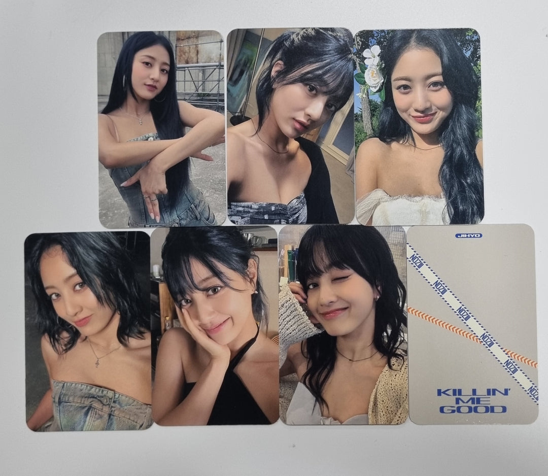 JIHYO 1st Album "Zone" -  JYP Shop MD Event Photocard [23.10.19] - HALLYUSUPERSTORE