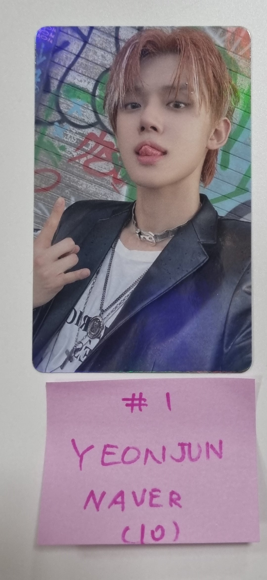 TXT "FREEFALL" - Naver Shopping Live Event Hologram Photocard [23.10.19] - HALLYUSUPERSTORE