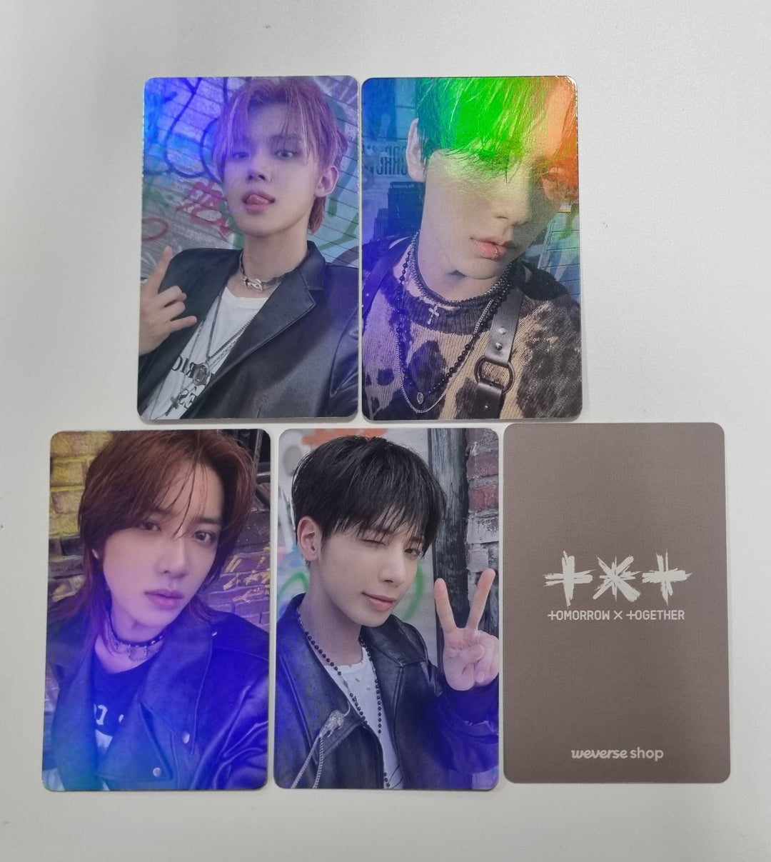 TXT "FREEFALL" - Naver Shopping Live Event Hologram Photocard [23.10.19] - HALLYUSUPERSTORE
