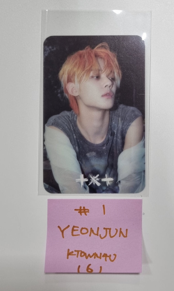 TXT "FREEFALL" - Ktown4U Pre-Order Benefit Transparent Photocard [23.10.19] - HALLYUSUPERSTORE