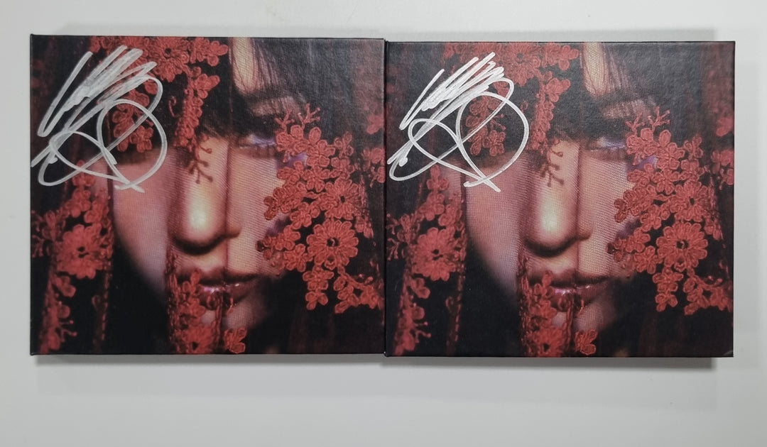 SUNMI "STRANGER" - Hand Autographed(Signed) Promo Album [23.10.19] - HALLYUSUPERSTORE