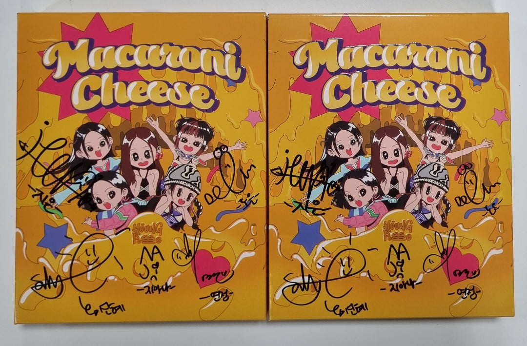 YOUNG POSSE "MACARONI CHEESE" - Hand Autographed(Signed) Promo Album [23.10.19] - HALLYUSUPERSTORE