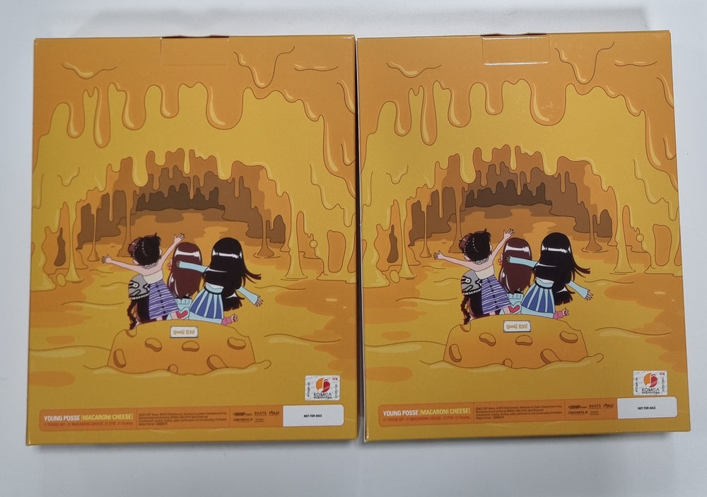 YOUNG POSSE "MACARONI CHEESE" - Hand Autographed(Signed) Promo Album [23.10.19] - HALLYUSUPERSTORE