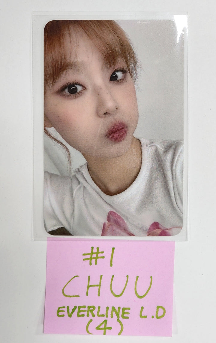 CHUU "Howl" - Everline Lucky Draw Event Photocard, 4 Cut Photo [Ever Music Album Ver.] [23.10.19] - HALLYUSUPERSTORE