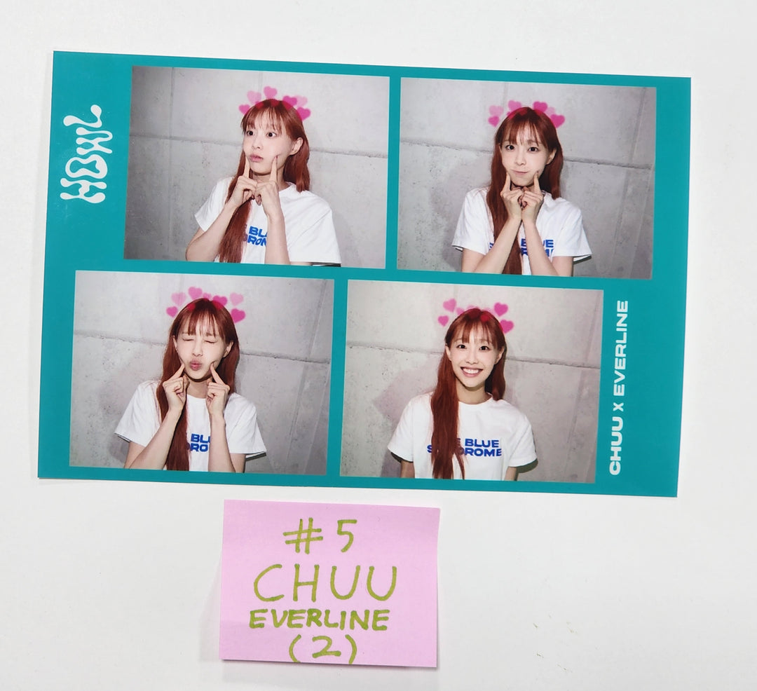 CHUU "Howl" - Everline Lucky Draw Event Photocard, 4 Cut Photo [Ever Music Album Ver.] [23.10.19] - HALLYUSUPERSTORE