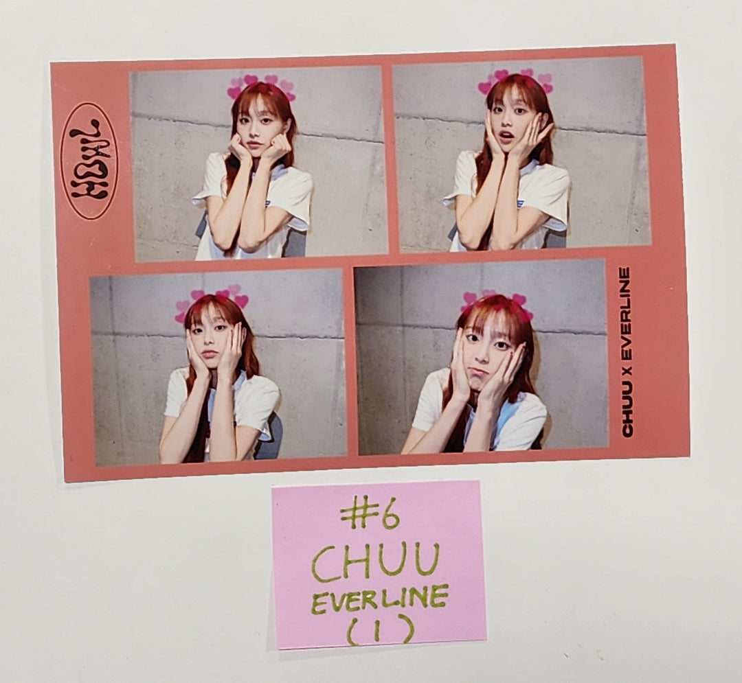CHUU "Howl" - Everline Lucky Draw Event Photocard, 4 Cut Photo [Ever Music Album Ver.] [23.10.19] - HALLYUSUPERSTORE