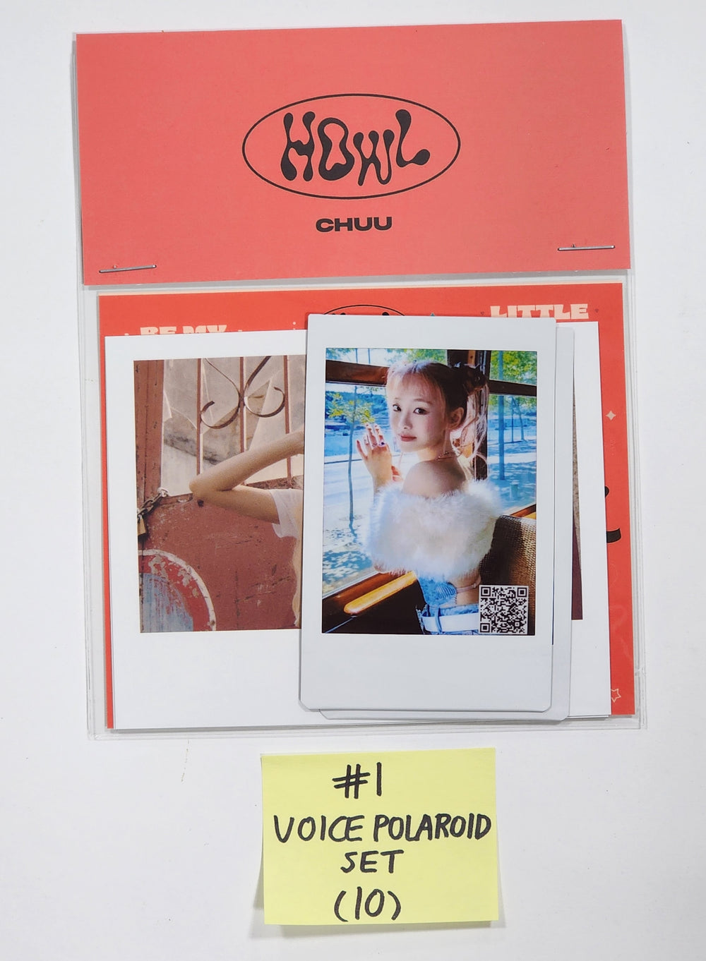 CHUU "Howl" - Everline Pop-Up Store Official MD [Voice Polaroid Set, Photocard Holder, Photocard Acrylic Stand, Collect Book, Beanie, Fabric Poster, T-shirt] [23.10.19] - HALLYUSUPERSTORE