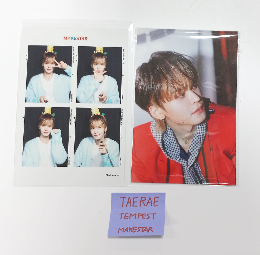 TAERAE (Of TEMPEST) "폭풍속으로" - Makestar Fansign Event 4 Cut Photo & Hand Autographed(Signed) Photo [23.10.20] - HALLYUSUPERSTORE