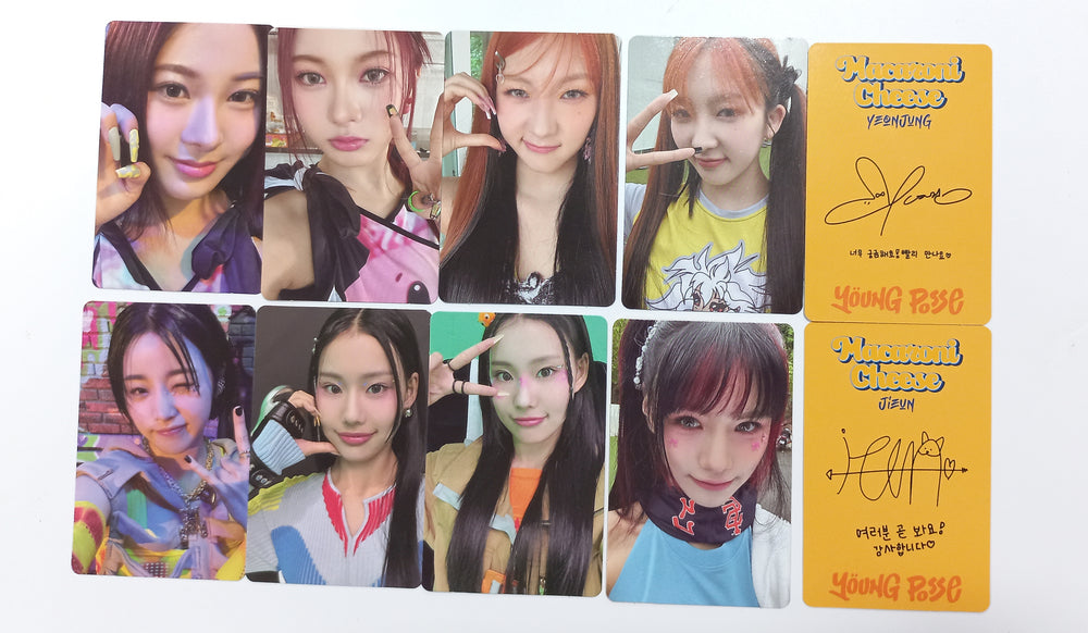 YOUNG POSSE "MACARONI CHEESE" - Official Photocard [23.10.20] - HALLYUSUPERSTORE