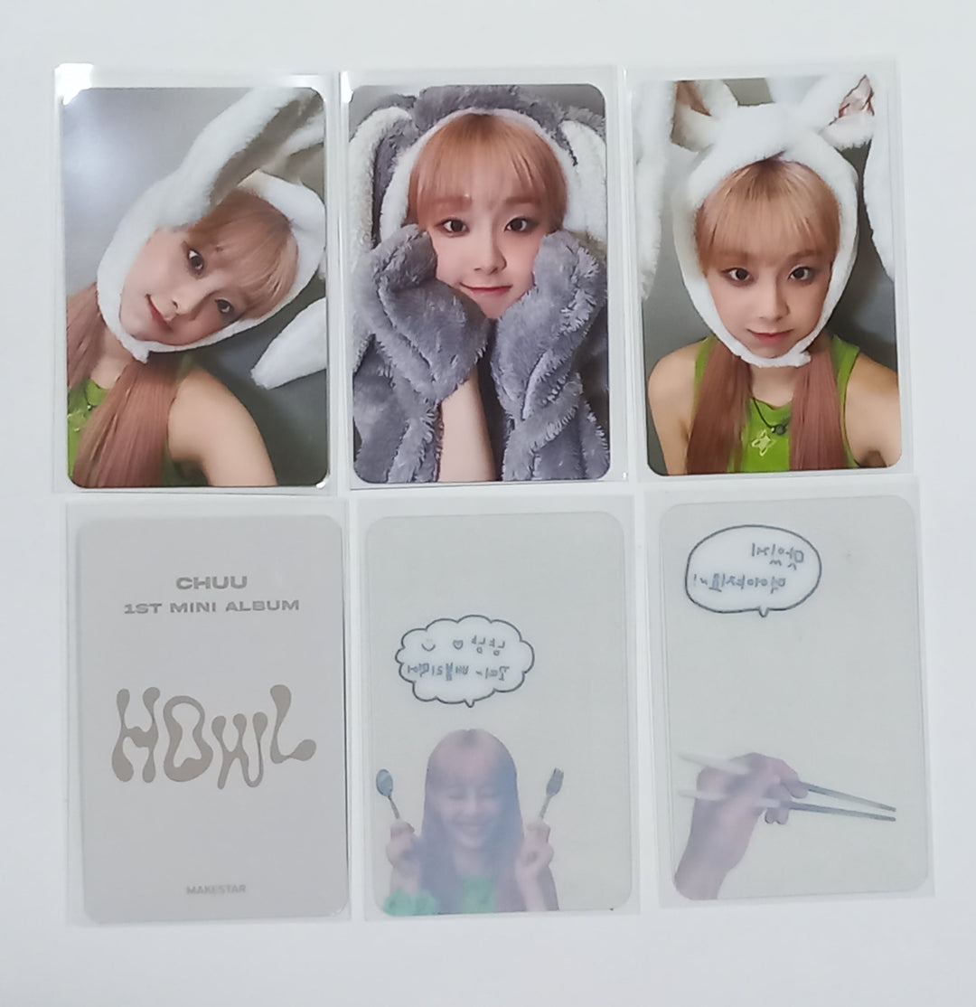 CHUU "Howl" - Makestar Fansign Event Photocard [23.10.23] - HALLYUSUPERSTORE