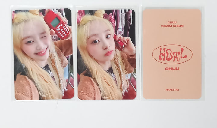 CHUU "Howl" - Makestar Pre-Order Benefit Photocard [23.10.23] - HALLYUSUPERSTORE