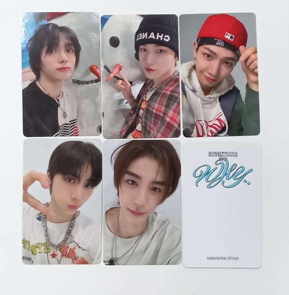 Boynextdoor  "WHY.." - Youtube Gift Event (Weverse Shop) Photocard [23.10.23] - HALLYUSUPERSTORE