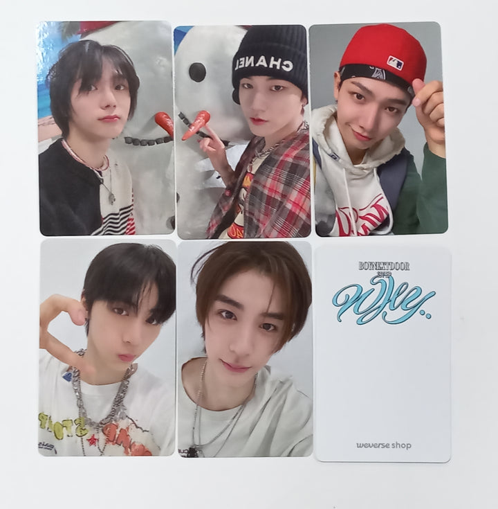 Boynextdoor  "WHY.." - Youtube Gift Event (Weverse Shop) Photocard [23.10.23] - HALLYUSUPERSTORE