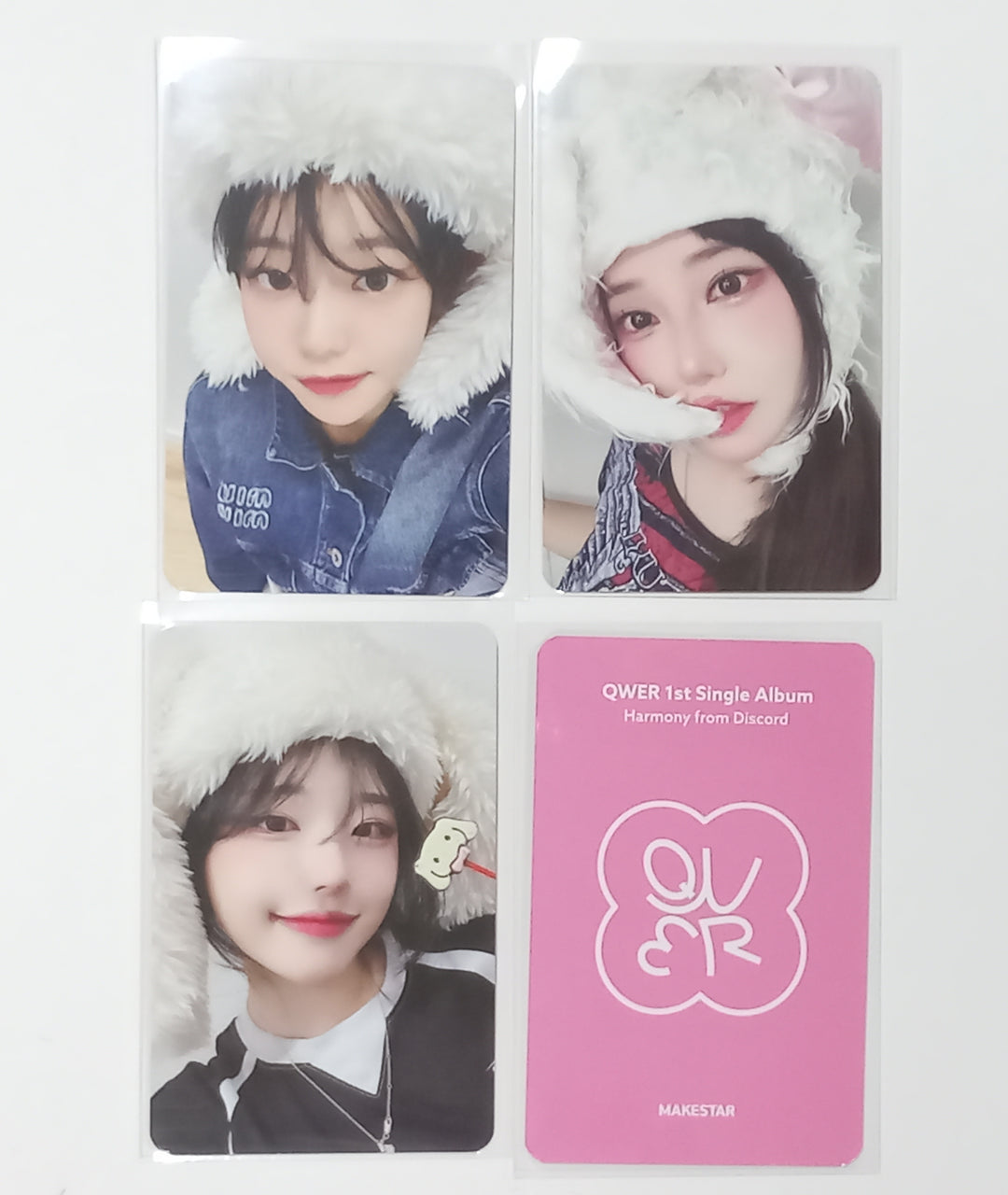 QWER "Harmony from Discord" - Makestar Fansign Event Photocard [23.10.23] - HALLYUSUPERSTORE