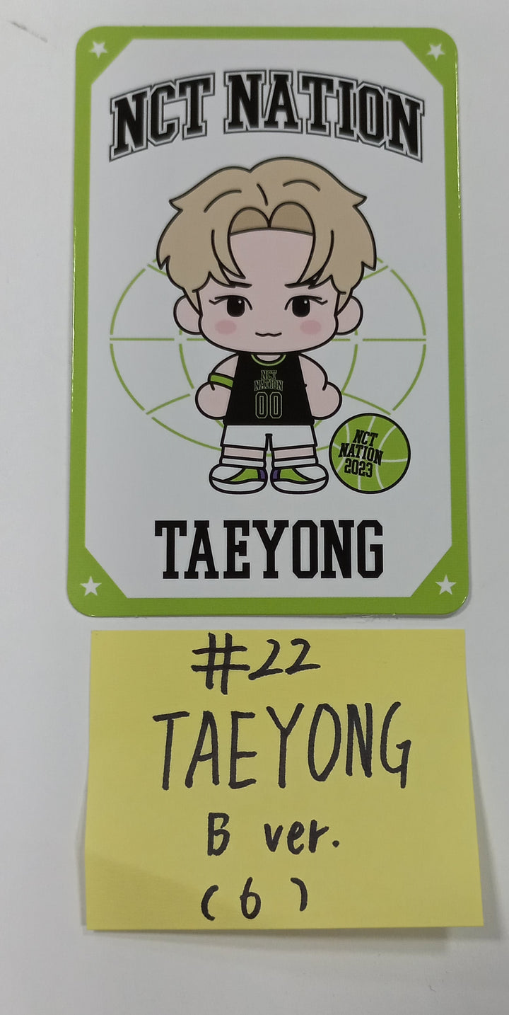 NCT - Nation 2023 Random Trading Photocard [BLACK Ver.] [23.10.23] - HALLYUSUPERSTORE