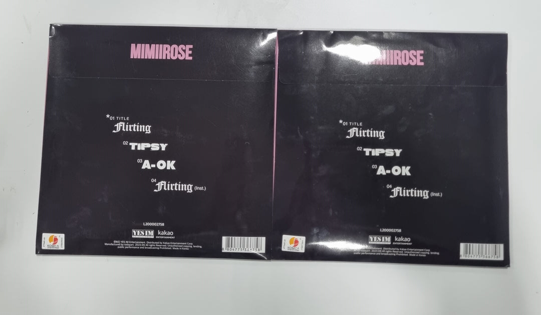 Mimiirose "AWESOME" 1st Single - Hand Autographed(Signed) Album [23.10.24] - HALLYUSUPERSTORE