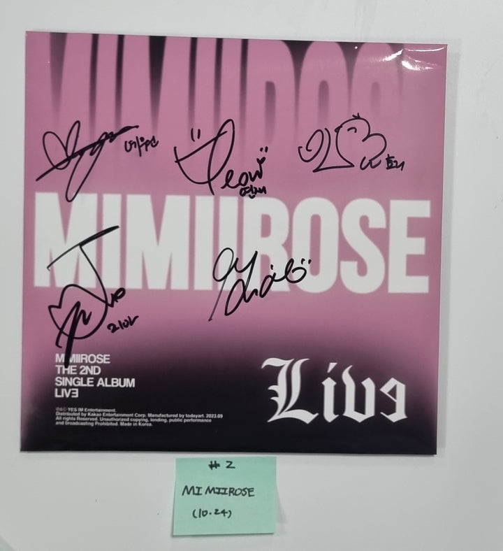 Mimiirose "AWESOME" 1st Single - Hand Autographed(Signed) Album [23.10.24] - HALLYUSUPERSTORE
