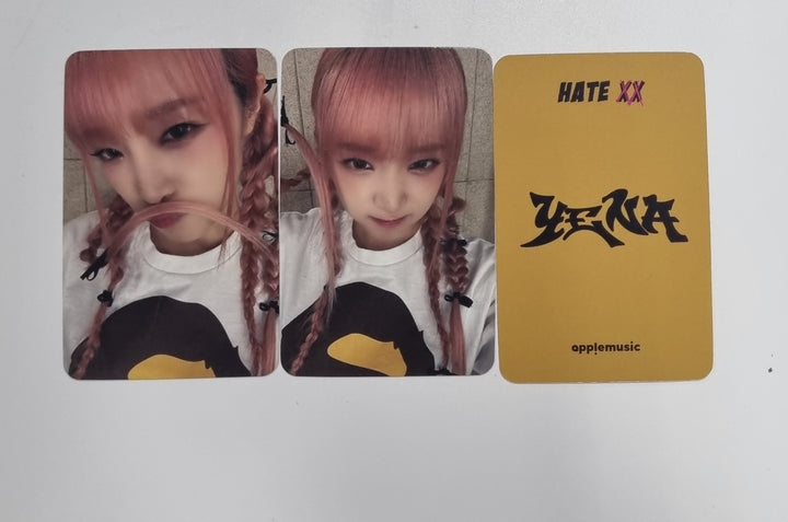 Yena "HATE XX" - Apple Music Fansign Event Photocard Round 5 [23.10.24] - HALLYUSUPERSTORE