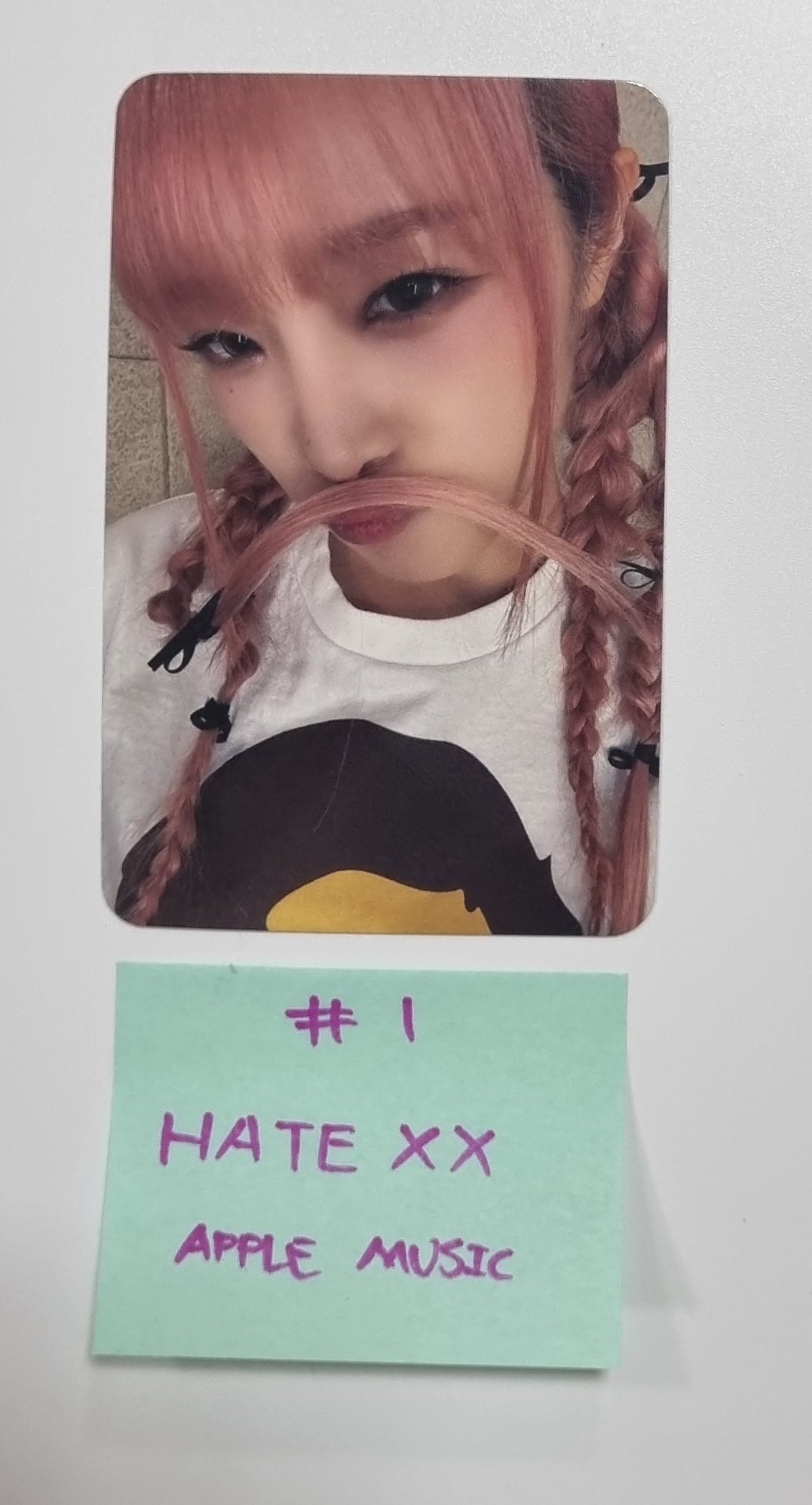 Yena "HATE XX" - Apple Music Fansign Event Photocard Round 5 [23.10.24] - HALLYUSUPERSTORE