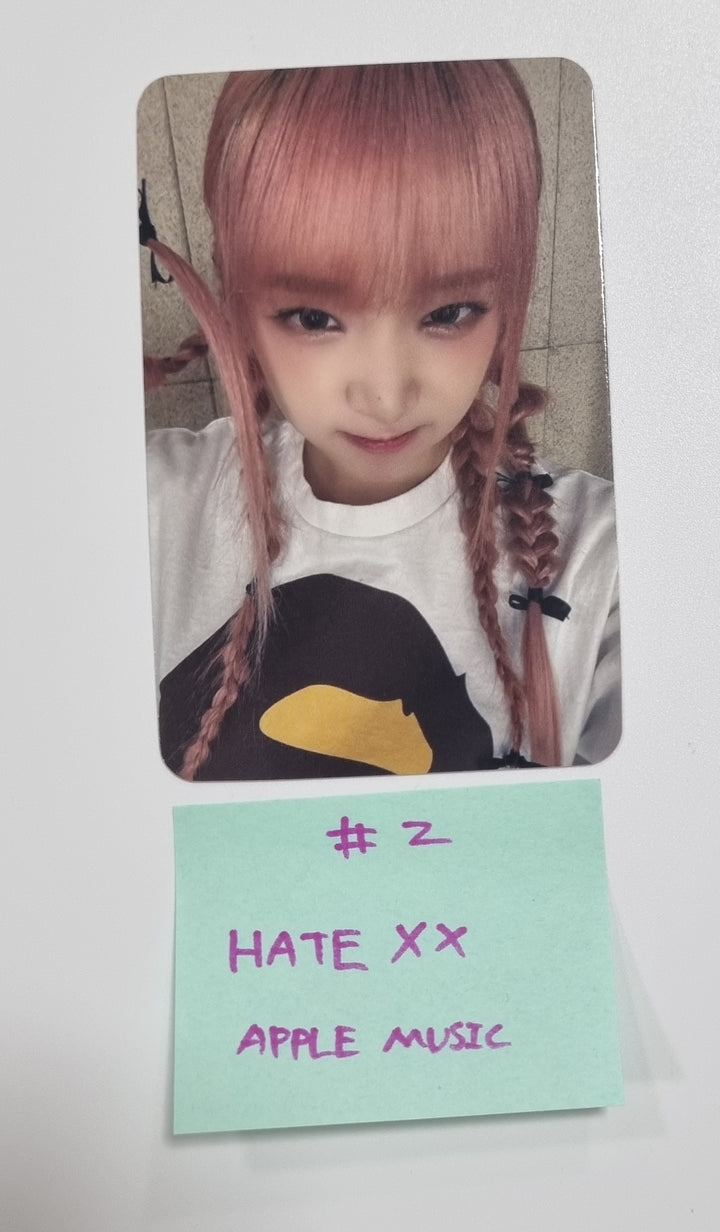 Yena "HATE XX" - Apple Music Fansign Event Photocard Round 5 [23.10.24] - HALLYUSUPERSTORE