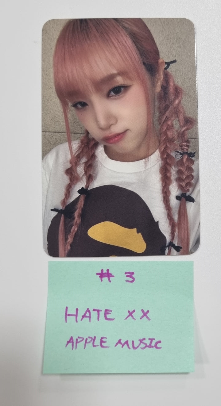 Yena "HATE XX" - Apple Music Fansign Event Photocard Round 5 [23.10.24] - HALLYUSUPERSTORE