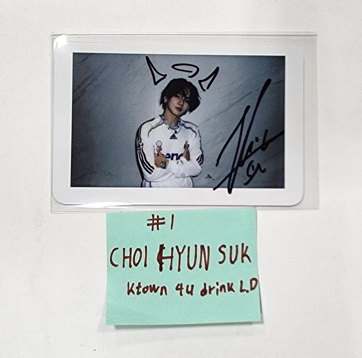 TREASURE "REBOOT" - Ktwon4U Drink Event Polaroid Type Photocard [23.10.24] - HALLYUSUPERSTORE