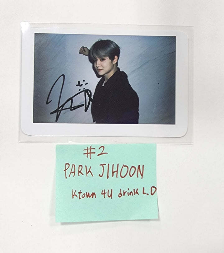 TREASURE "REBOOT" - Ktwon4U Drink Event Polaroid Type Photocard [23.10.24] - HALLYUSUPERSTORE
