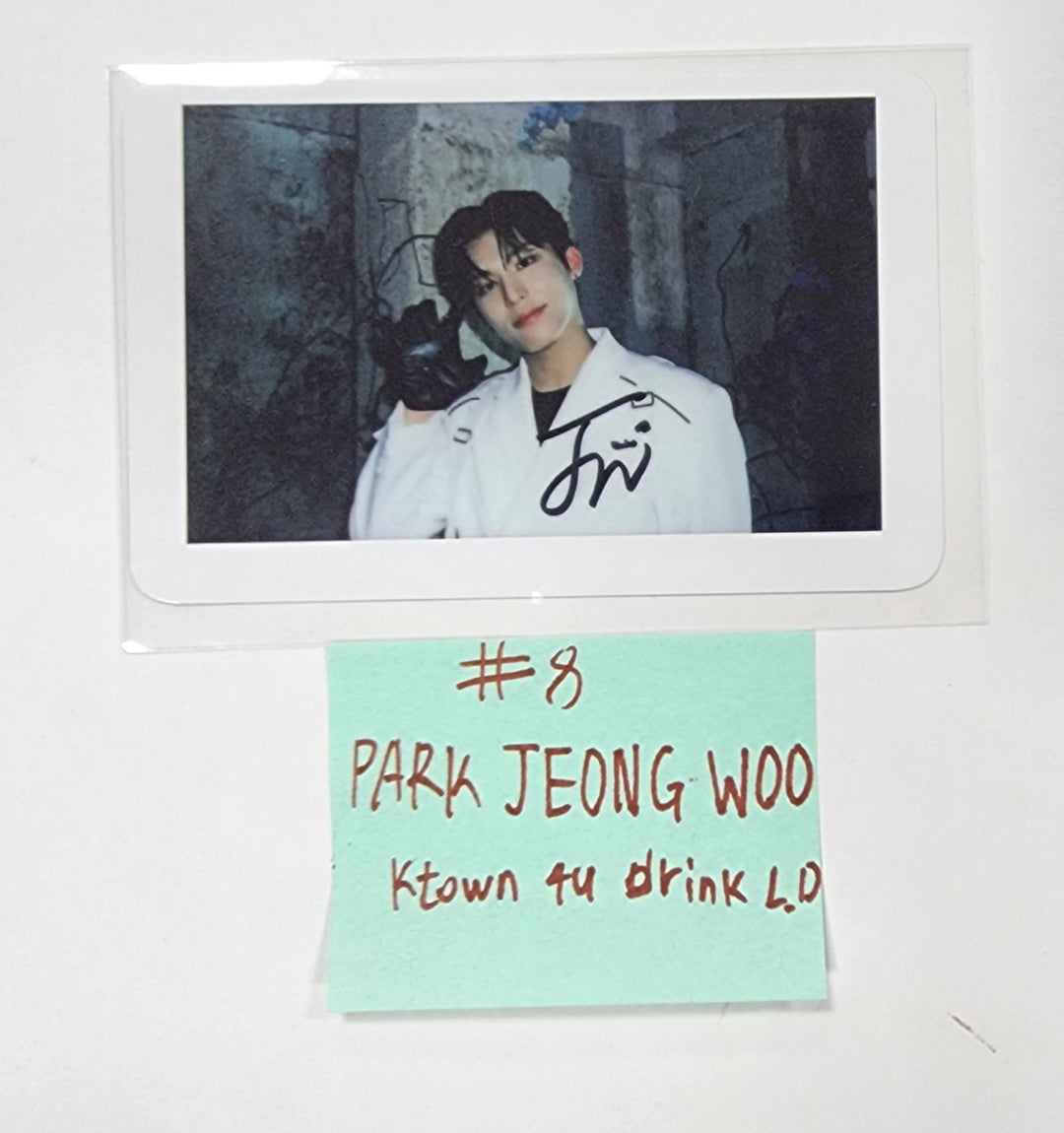 TREASURE "REBOOT" - Ktwon4U Drink Event Polaroid Type Photocard [23.10.24] - HALLYUSUPERSTORE