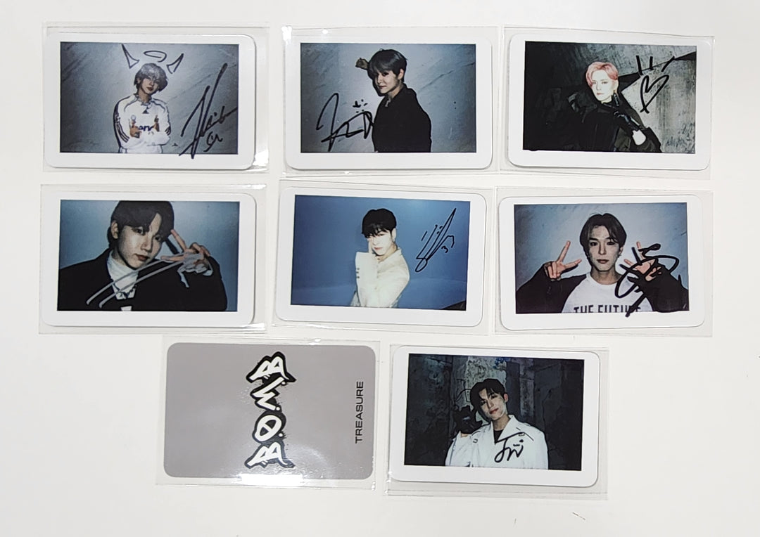 TREASURE "REBOOT" - Ktwon4U Drink Event Polaroid Type Photocard [23.10.24] - HALLYUSUPERSTORE