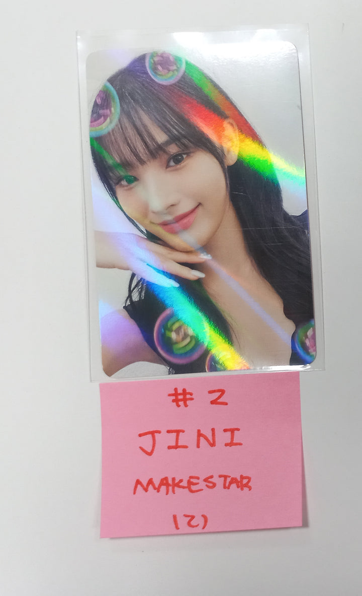 JINI "An Iron Hand In A Velvet Glove" - Makestar Fansign Event Hologram Photocard [23.10.25] - HALLYUSUPERSTORE
