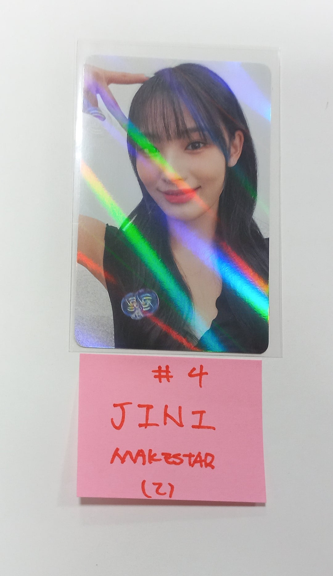 JINI "An Iron Hand In A Velvet Glove" - Makestar Fansign Event Hologram Photocard [23.10.25] - HALLYUSUPERSTORE