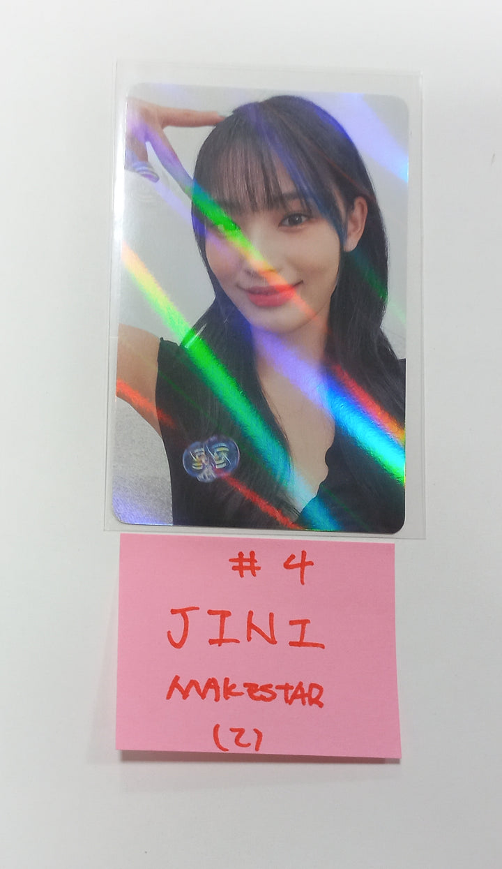 JINI "An Iron Hand In A Velvet Glove" - Makestar Fansign Event Hologram Photocard [23.10.25] - HALLYUSUPERSTORE