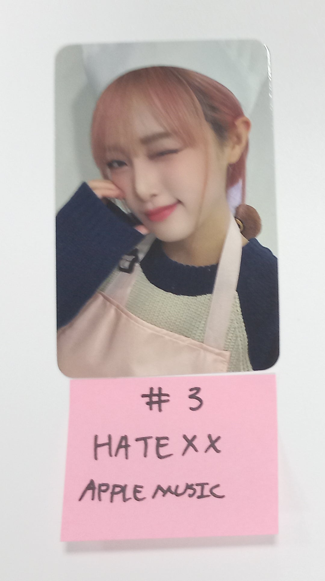 Yena "HATE XX" - Apple Music Fansign Event Photocard Round 6 [23.10.25] - HALLYUSUPERSTORE
