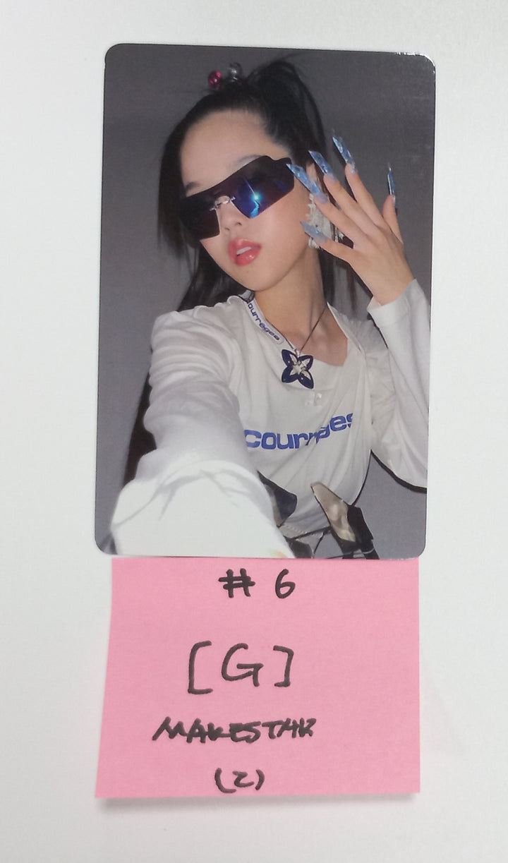 XG "NEW DNA" 1st Mini Album - Makestar Pre-Order Benefit Photocards [G Ver.] [23.10.25] - HALLYUSUPERSTORE