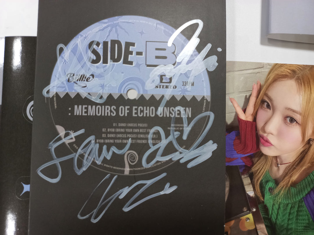Billlie "side-B : memoirs of echo unseen" - Hand Autographed(Signed) Promo Album [Poca Ver.] [23.10.25] - HALLYUSUPERSTORE