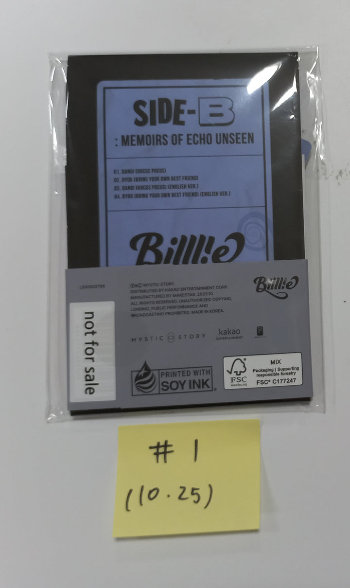 Billlie "side-B : memoirs of echo unseen" - Hand Autographed(Signed) Promo Album [Poca Ver.] [23.10.25] - HALLYUSUPERSTORE