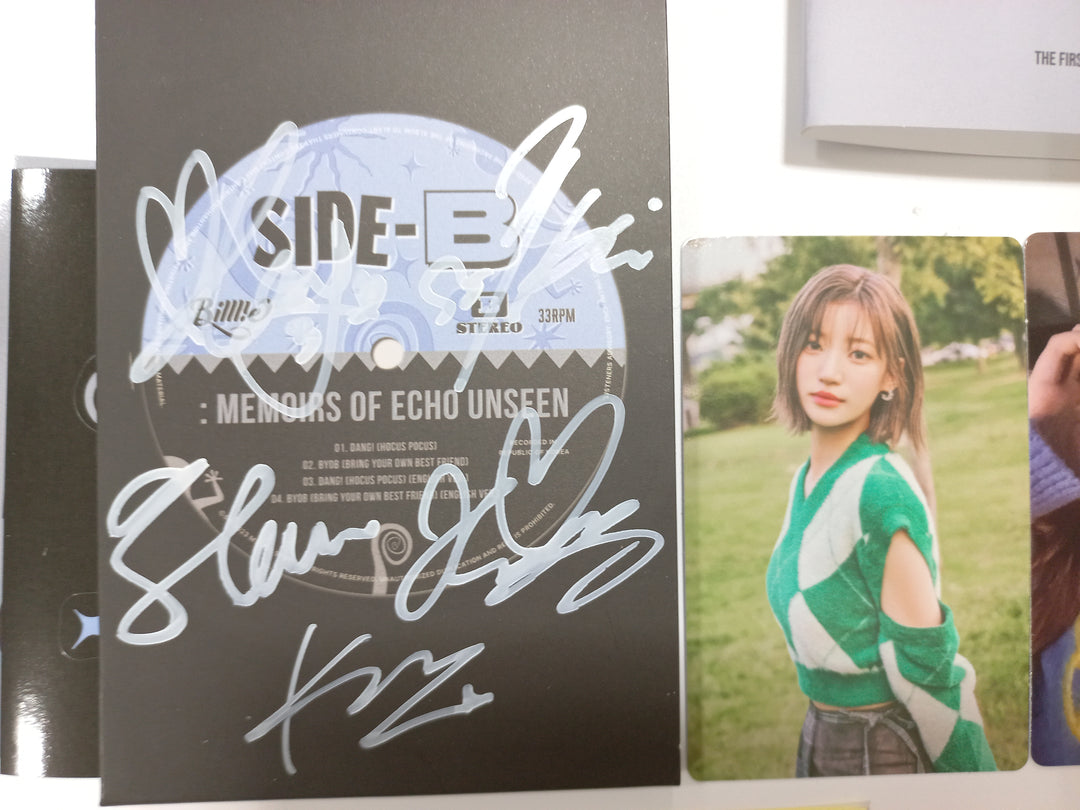 Billlie "side-B : memoirs of echo unseen" - Hand Autographed(Signed) Promo Album [Poca Ver.] [23.10.25] - HALLYUSUPERSTORE