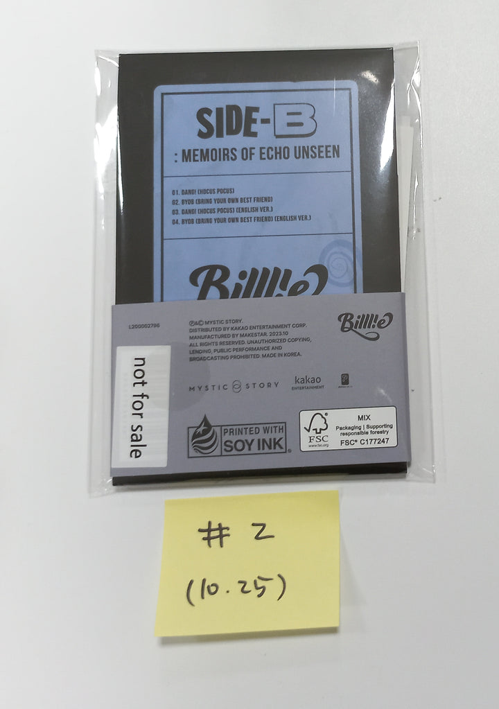 Billlie "side-B : memoirs of echo unseen" - Hand Autographed(Signed) Promo Album [Poca Ver.] [23.10.25] - HALLYUSUPERSTORE