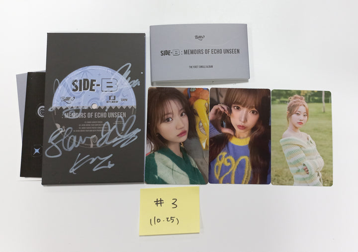 Billlie "side-B : memoirs of echo unseen" - Hand Autographed(Signed) Promo Album [Poca Ver.] [23.10.25] - HALLYUSUPERSTORE