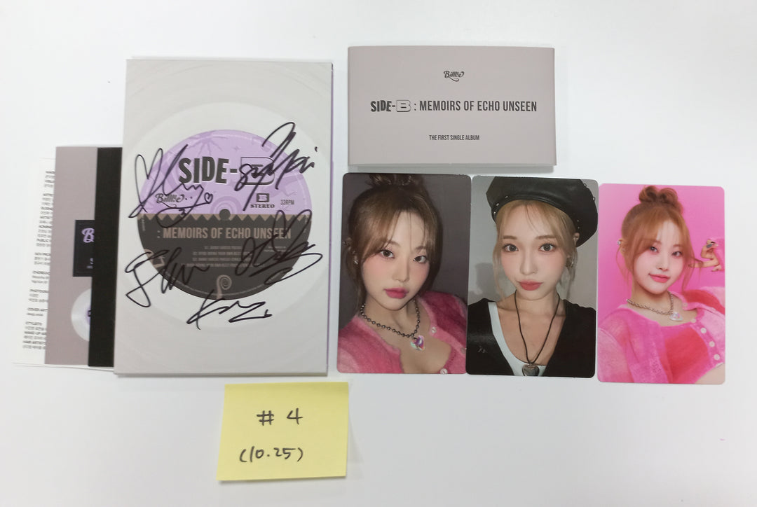 Billlie "side-B : memoirs of echo unseen" - Hand Autographed(Signed) Promo Album [Poca Ver.] [23.10.25] - HALLYUSUPERSTORE