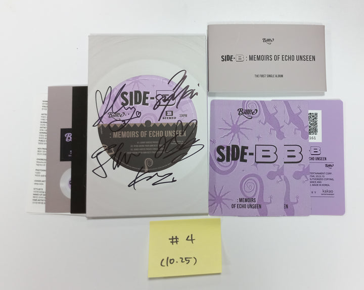 Billlie "side-B : memoirs of echo unseen" - Hand Autographed(Signed) Promo Album [Poca Ver.] [23.10.25] - HALLYUSUPERSTORE