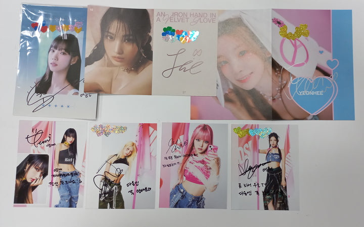 ELZ7UP, JINI, MIMIIROSE - A Cut Page From Fansign Event Album [23.10.25] - HALLYUSUPERSTORE