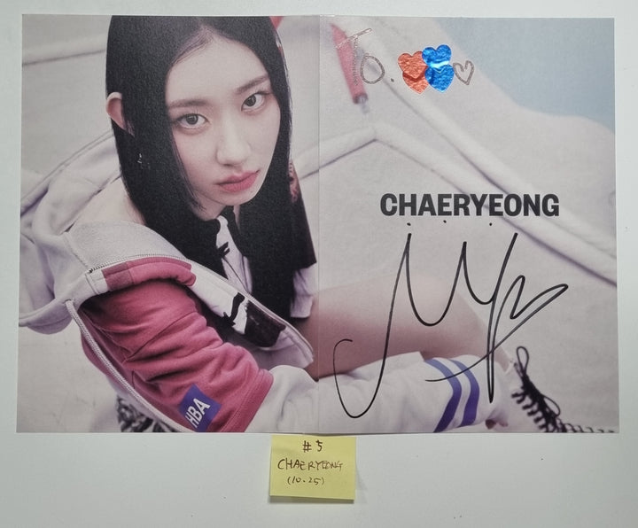 ITZY "KILL MY DOUBT" - A Cut Page From Fansign Event Album [23.10.25] - HALLYUSUPERSTORE