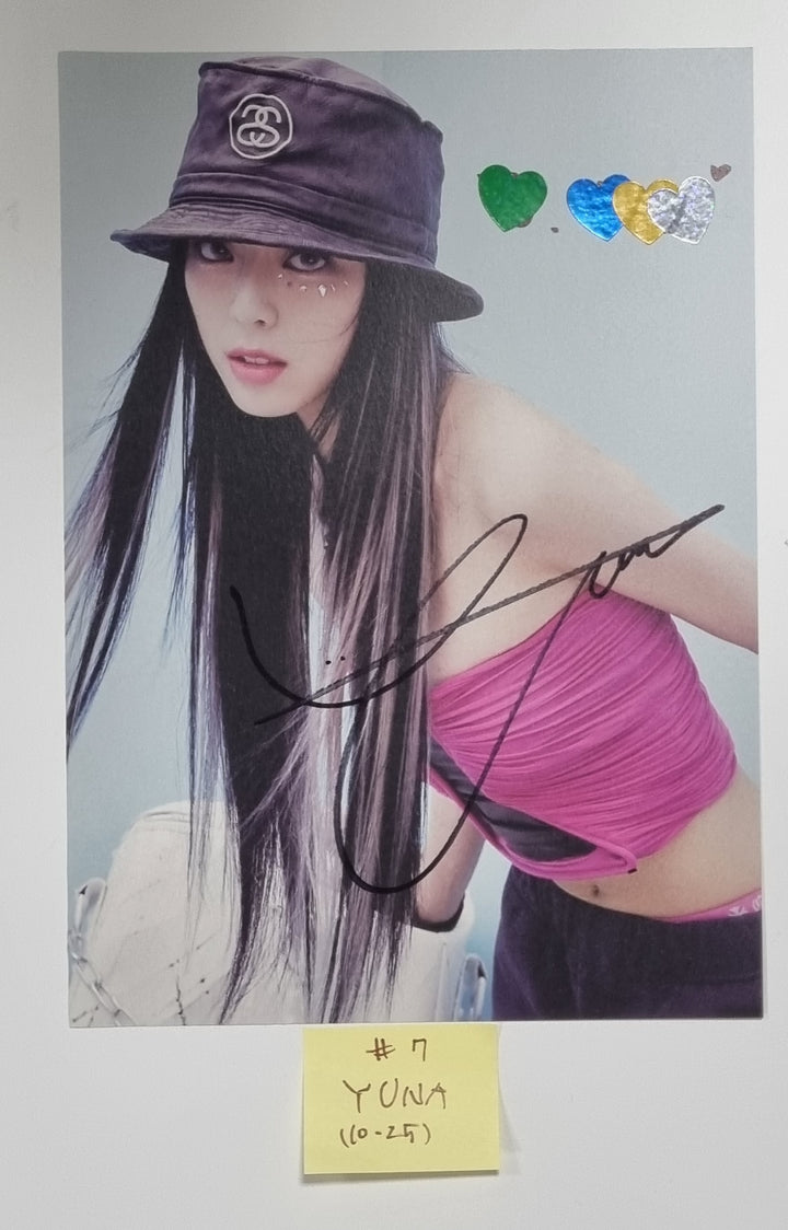 ITZY "KILL MY DOUBT" - A Cut Page From Fansign Event Album [23.10.25] - HALLYUSUPERSTORE