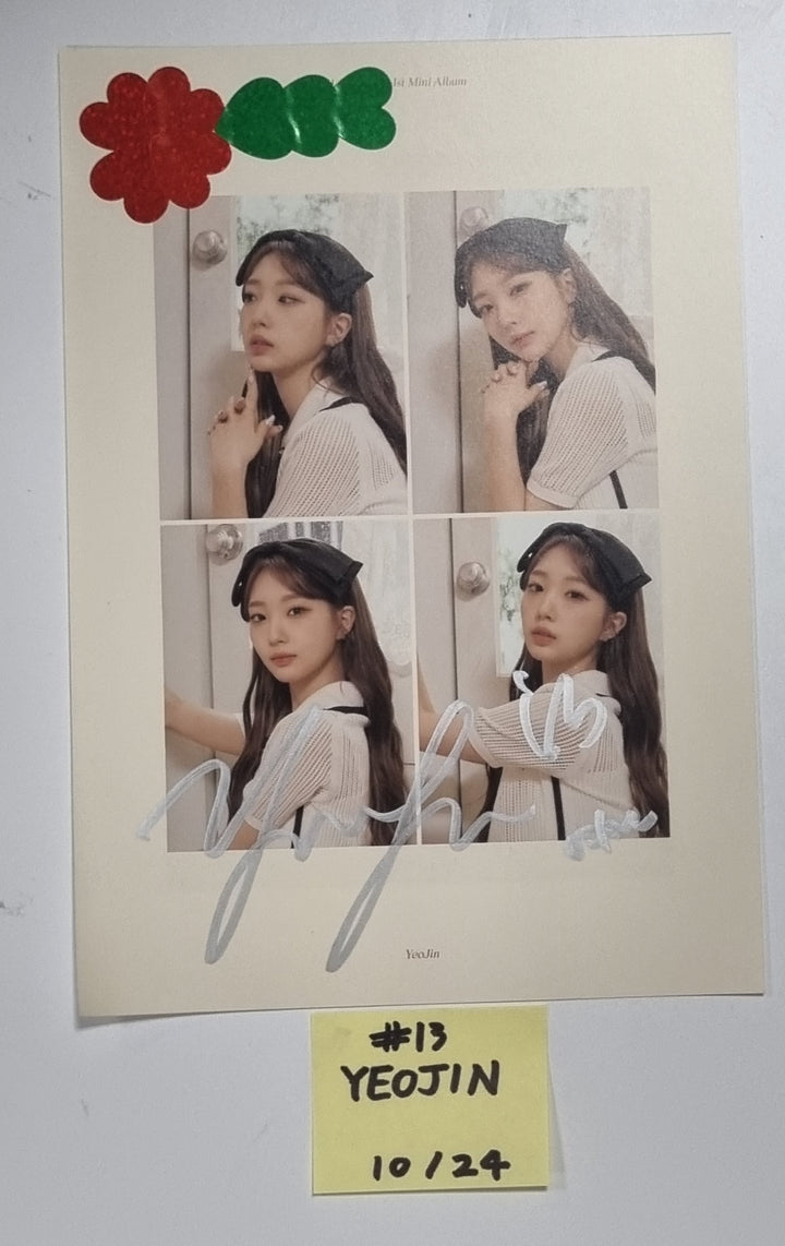 Loossemble "Loossemble" - A Cut Page From Fansign Event Album [23.10.25] - HALLYUSUPERSTORE